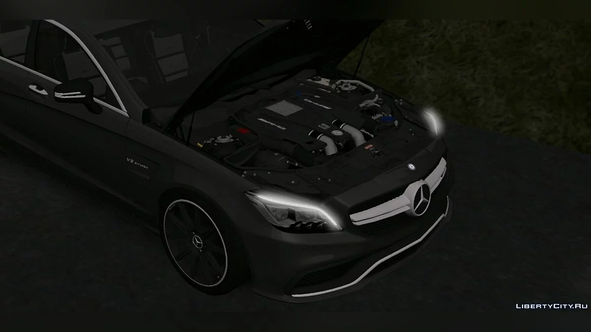 Mercedes-Benz CLS 63S AMG / GTA San Andreas (iOS, Android)