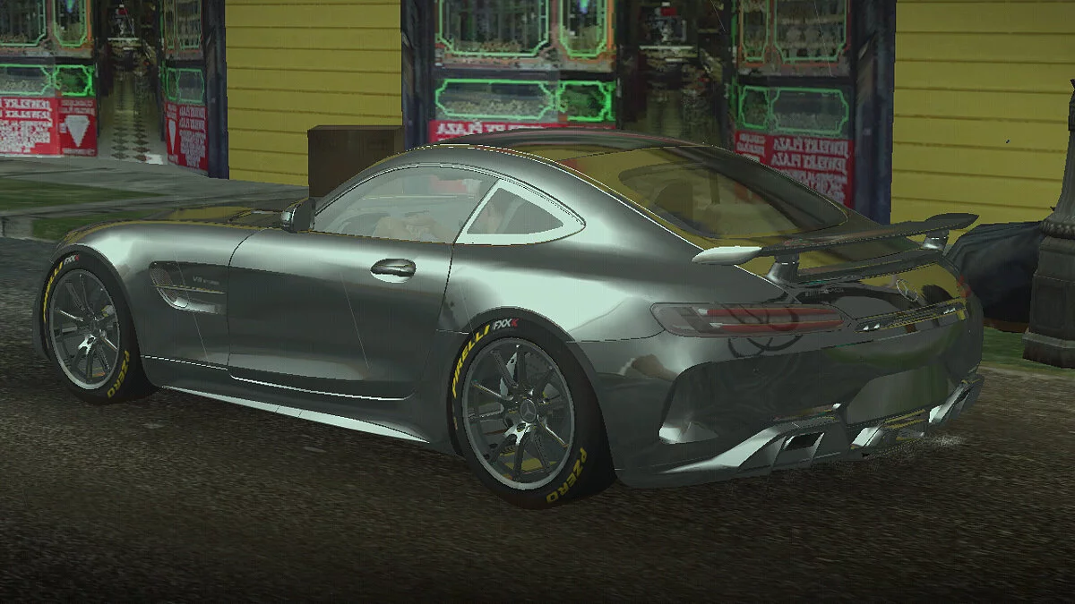 Mercedes-Benz AMG GTR + власні звуки / GTA San Andreas (iOS, Android)