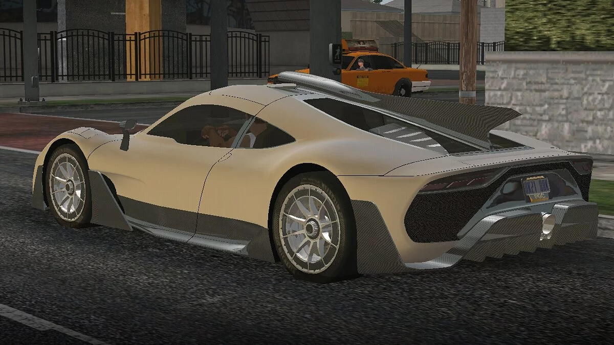 مرسيدس-بنز AMG مشروع واحد / GTA سان أندرياس (iOS، أندرويد)