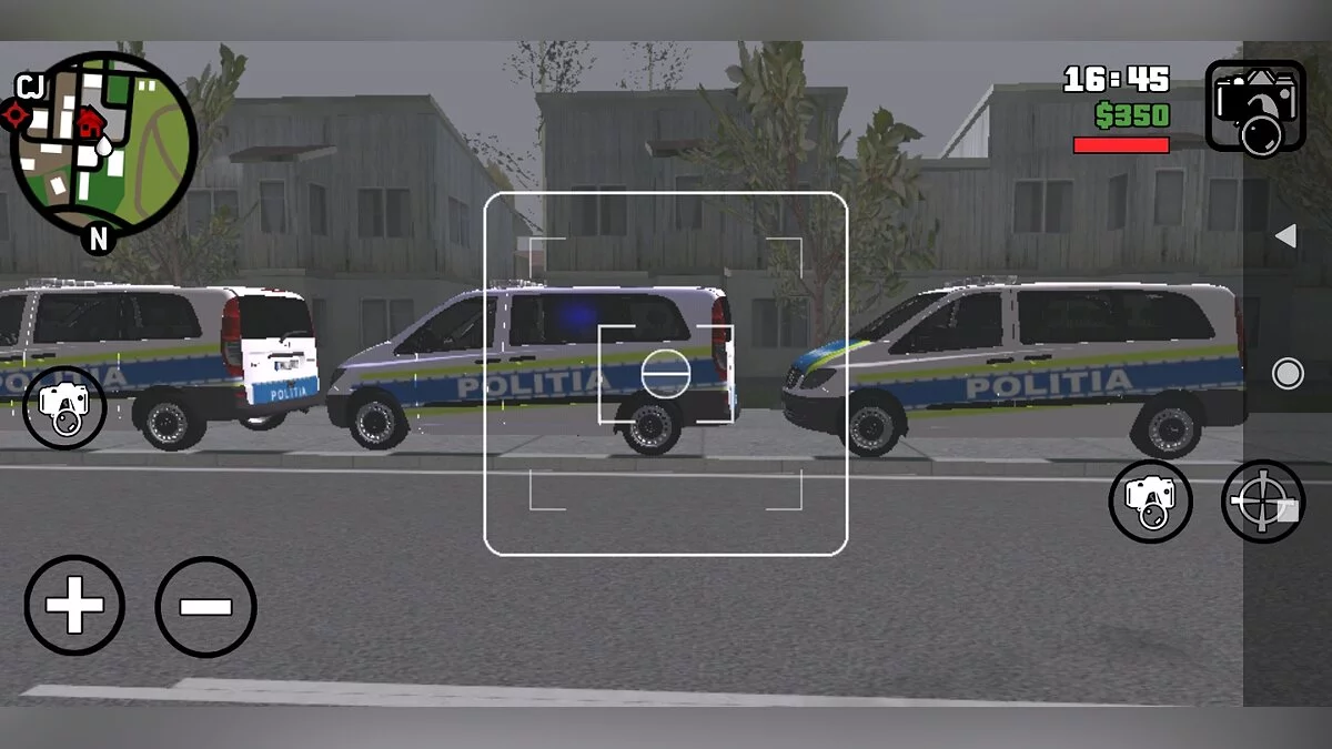Mercedes Vito 2020 Police / GTA San Andreas (iOS, Android)