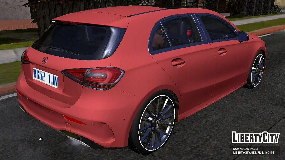 Mercedes-Benz A200 2020 (apenas DFF) / GTA San Andreas (iOS, Android)