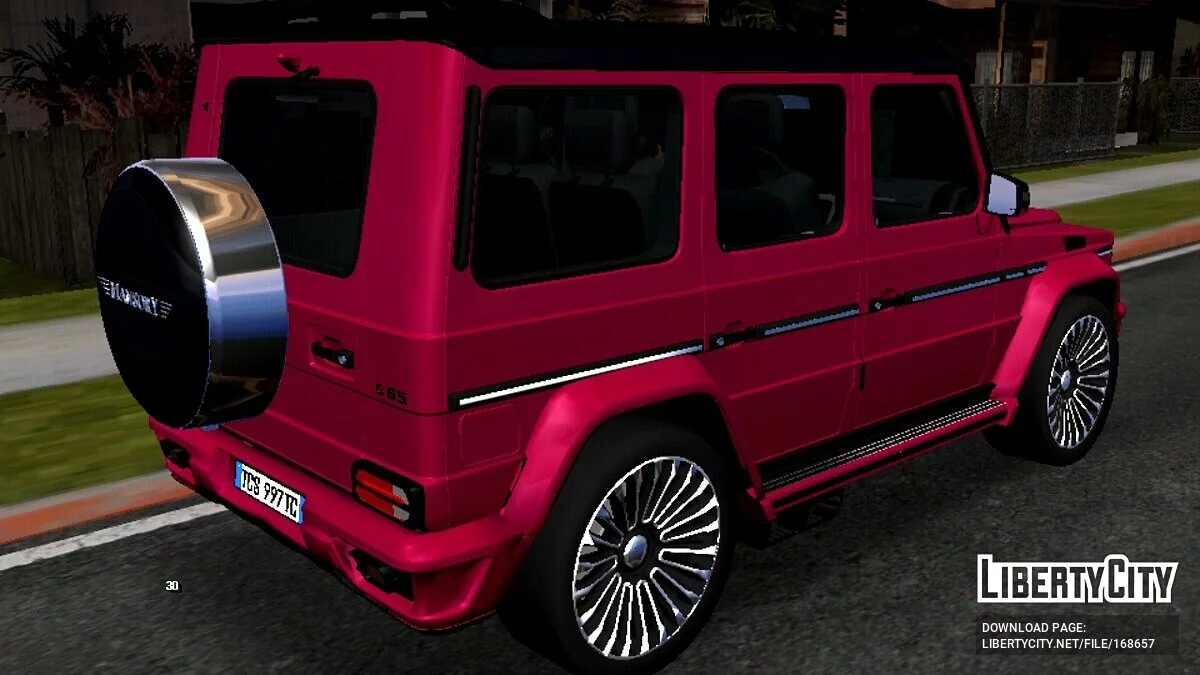 梅赛德斯-奔驰巴博斯G65 Gronos Mansory(仅DFF) / GTA San Andreas (iOS, Android)