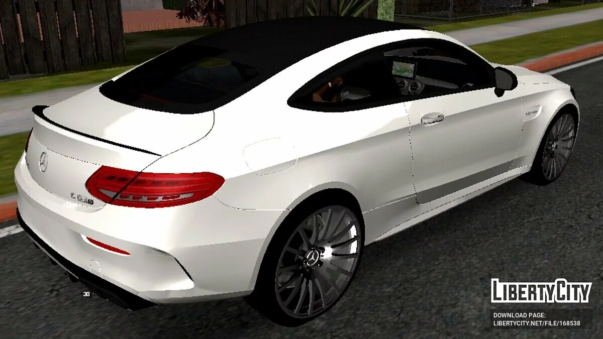 Mercedes-Benz C63 S AMG (только DFF) / GTA San Andreas (iOS, Android)