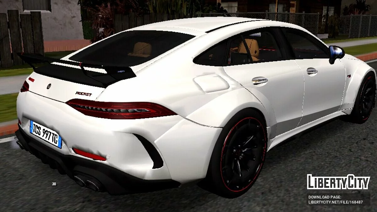 Mercedes-Benz GT900 (apenas DFF) / GTA San Andreas (iOS, Android)