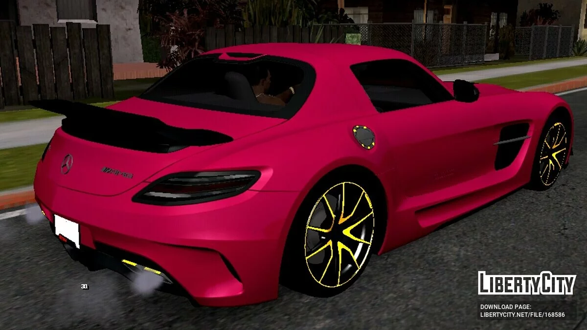 Mercedes-Benz SLS AMG (тільки DFF) / GTA San Andreas (iOS, Android)