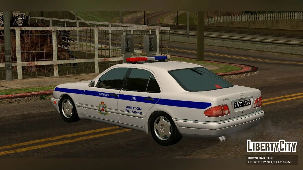 Mercedes - Polisi / GTA San Andreas (iOS, Android)