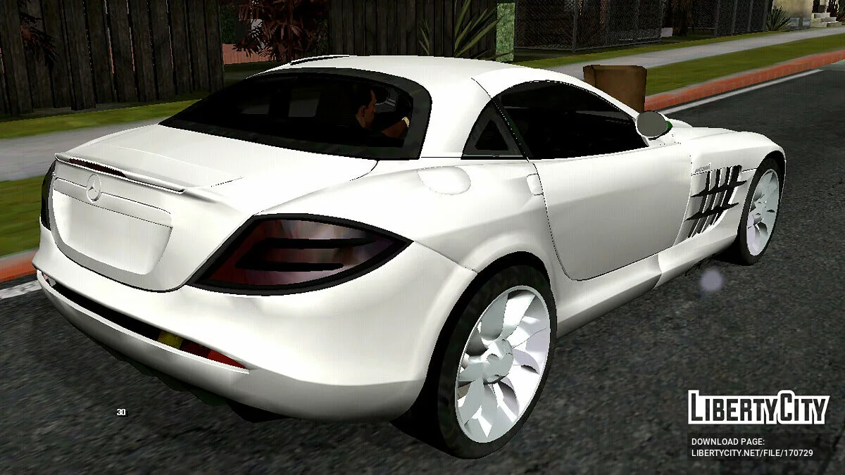 McLaren Mercedes SLR (DFF only) / GTA San Andreas (iOS, Android)