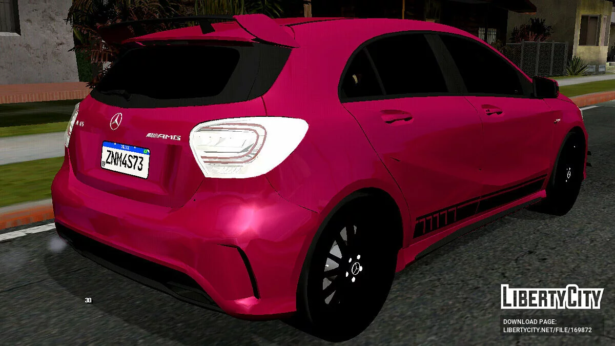 Mercedes-Benz A45 AMG (DFF only) / GTA San Andreas (iOS, Android)