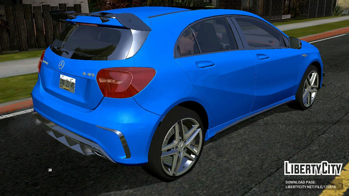 Mercedes-Benz Amg A45 (DFF فقط) / GTA سان أندرياس (iOS، أندرويد)