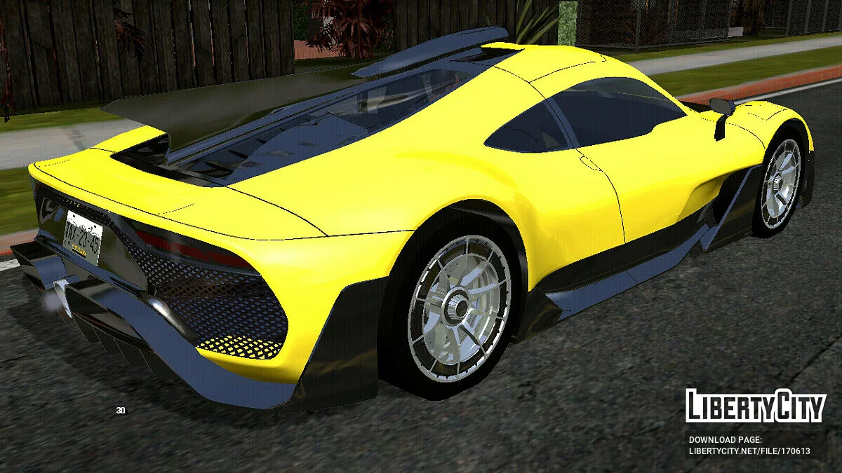 Mercedes-Benz Amg Project One (DFF seulement) / GTA San Andreas (iOS, Android)
