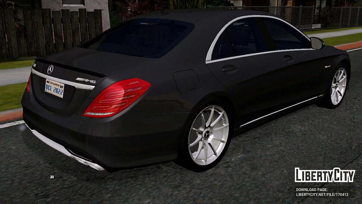 Mercedes-Benz S63 AMG (solo DFF) / GTA San Andreas (iOS, Android)