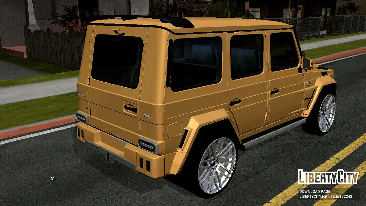 Mercedes-Benz Brabus G700 (DFF only) / GTA San Andreas (iOS, Android)