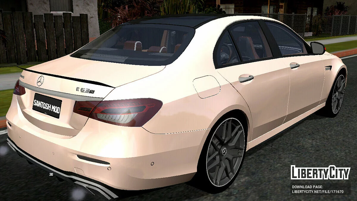 Mercedes-Benz E63s Amg 2021 (тільки DFF) / GTA San Andreas (iOS, Android)