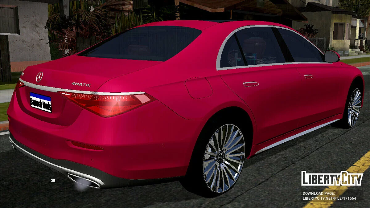 Mercedes-Benz Classe S W223 2021 (DFF uniquement) / GTA San Andreas (iOS, Android)