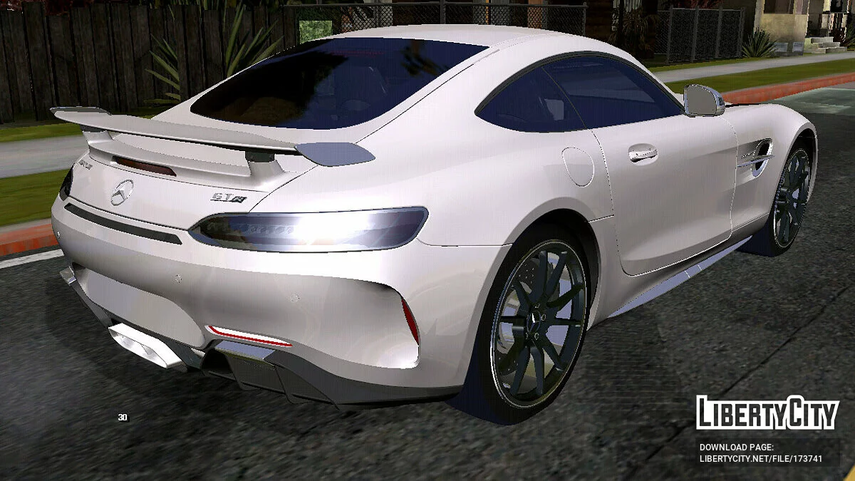 Mercedes-Benz AMG GT-R (DFF uniquement) / GTA San Andreas (iOS, Android)
