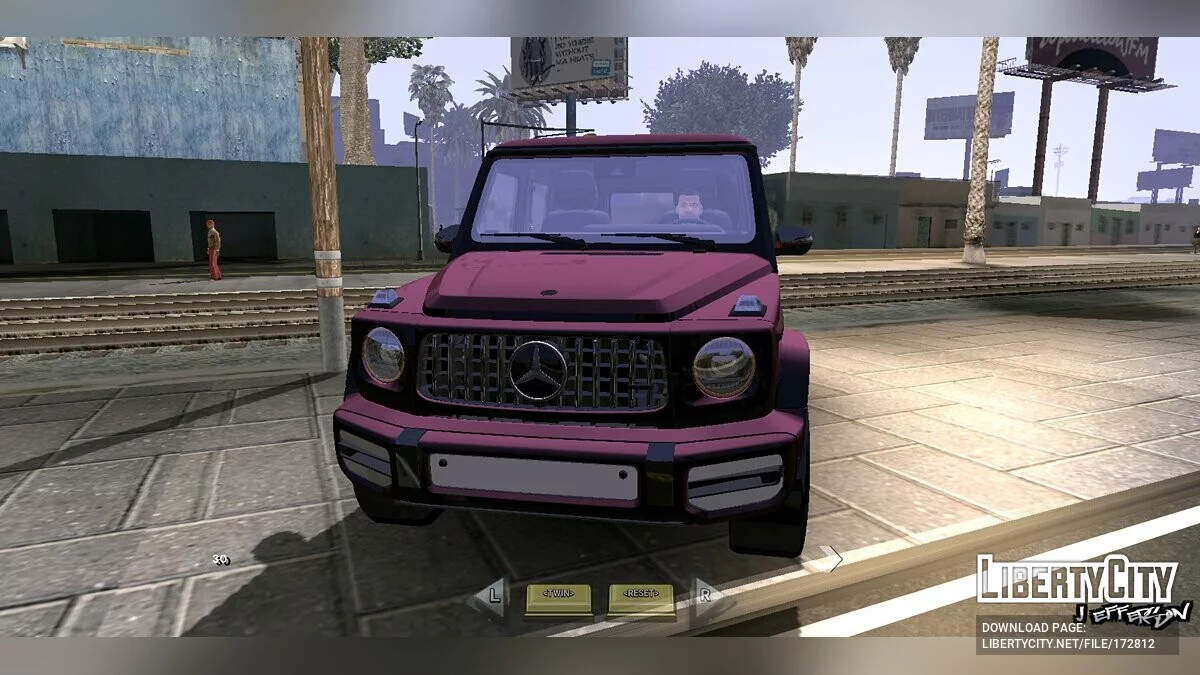 Mercedes-Benz G-Class / GTA San Andreas (iOS, Android)