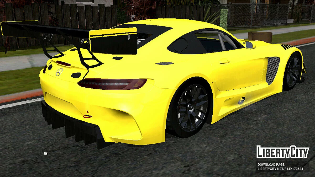 梅赛德斯-奔驰 GT3(仅 DFF) / GTA San Andreas (iOS, Android)