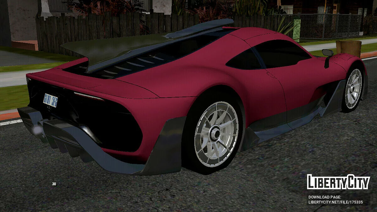 Mercedes-AMG Project One 2022 (DFF only) / GTA San Andreas (iOS, Android)
