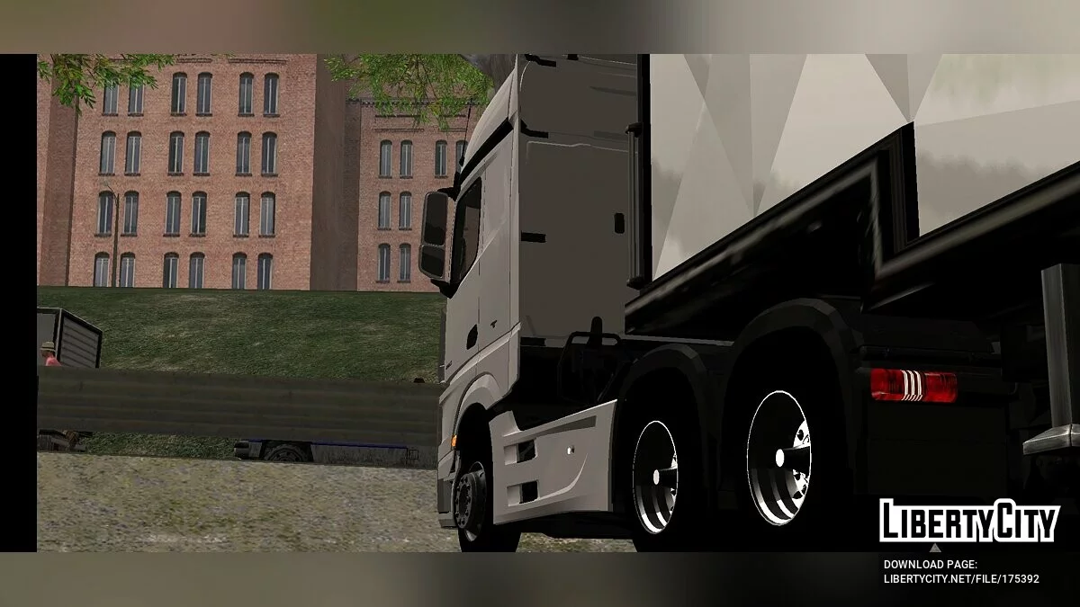 Mercedes-Benz Actros 2563 (apenas DFF) / GTA San Andreas (iOS, Android)
