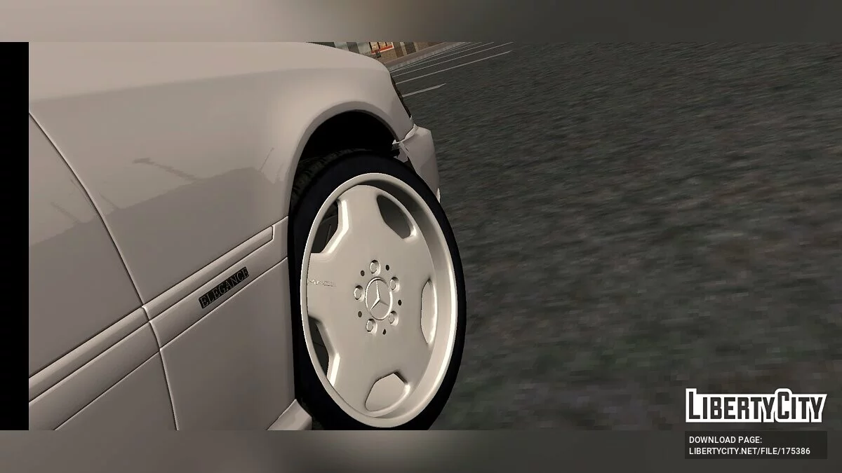 Mercedes-Benz C43 ///AMG w202 (тільки DFF) / GTA San Andreas (iOS, Android)