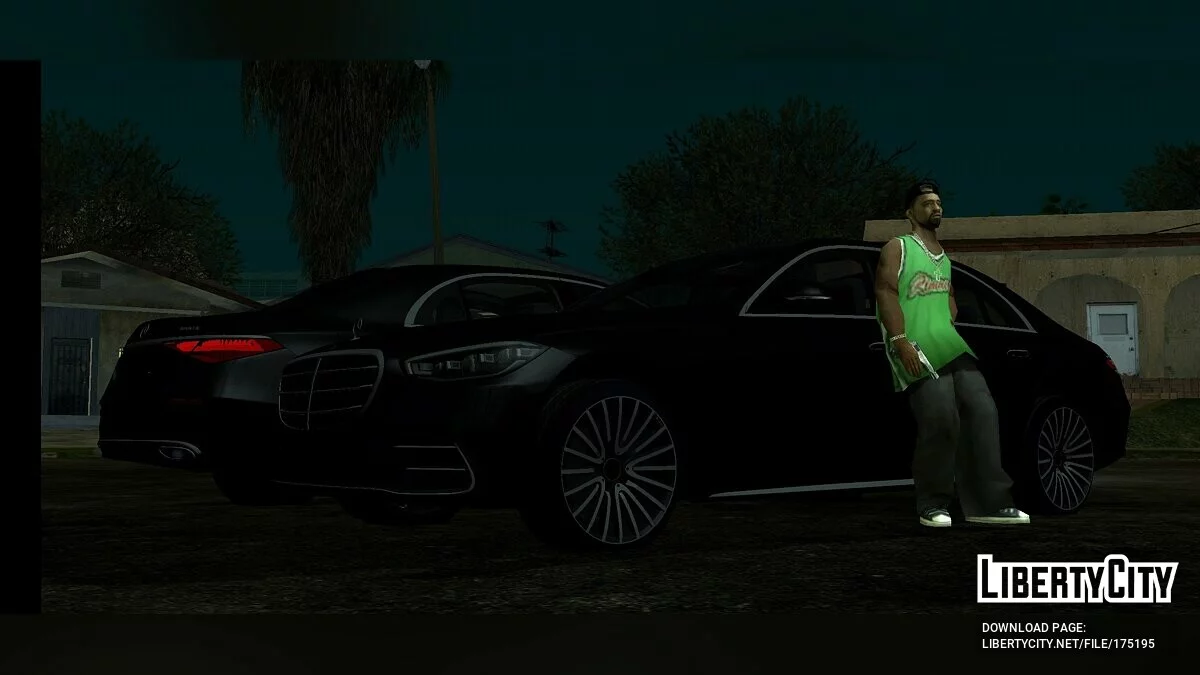 Mercedes-Benz s500 w223 4matic (DFF only) / GTA San Andreas (iOS, Android)