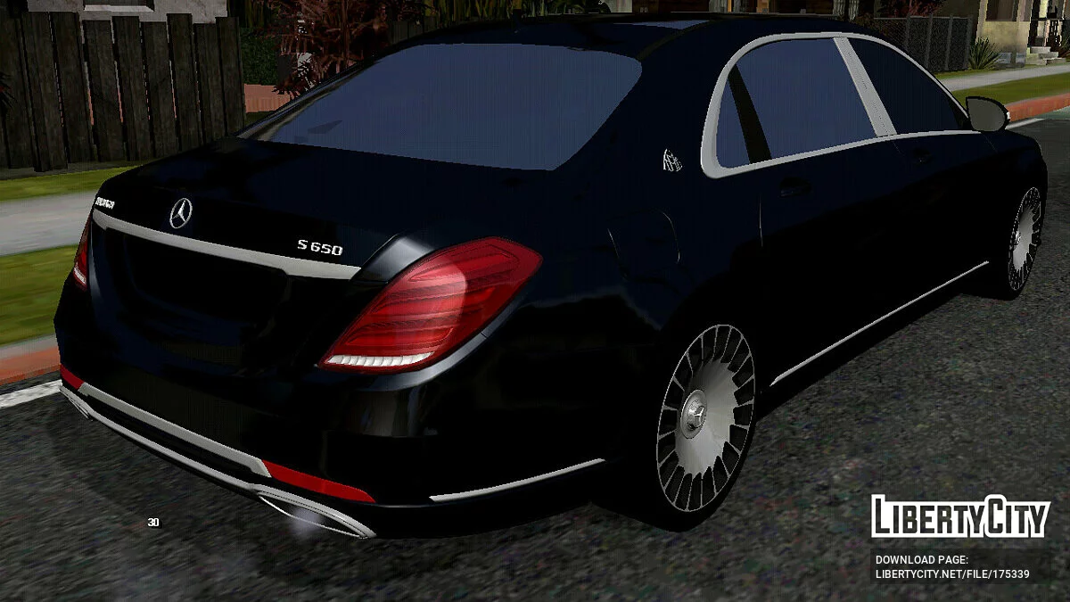 Mercedes-Benz S650 (тільки DFF) / GTA San Andreas (iOS, Android)