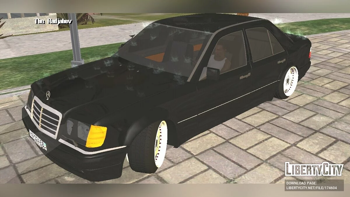 Mercedes-Benz W124 / GTA San Andreas (iOS, Android)