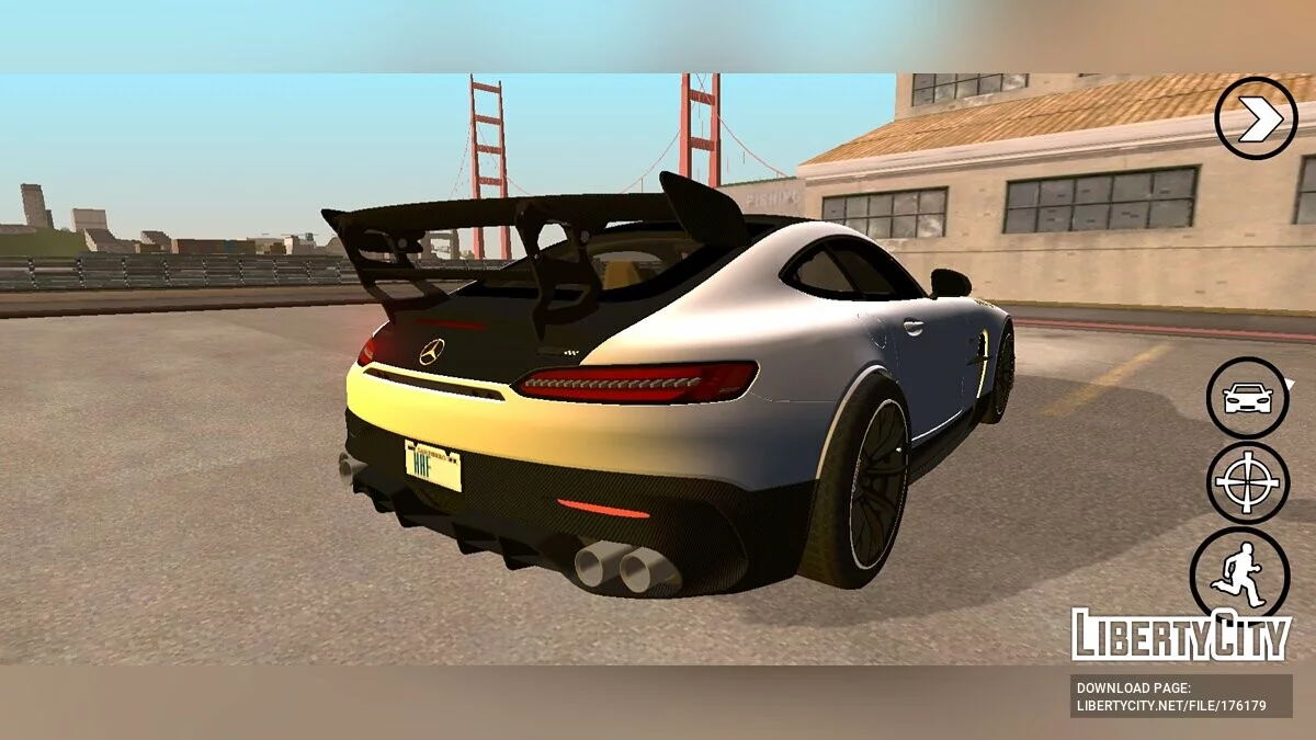 Mercedes-Amg GTR 2016 / GTA San Andreas (iOS, Android)