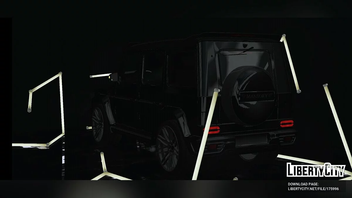 Mercedes-Benz G65 Mansory (тільки DFF) / GTA San Andreas (iOS, Android)