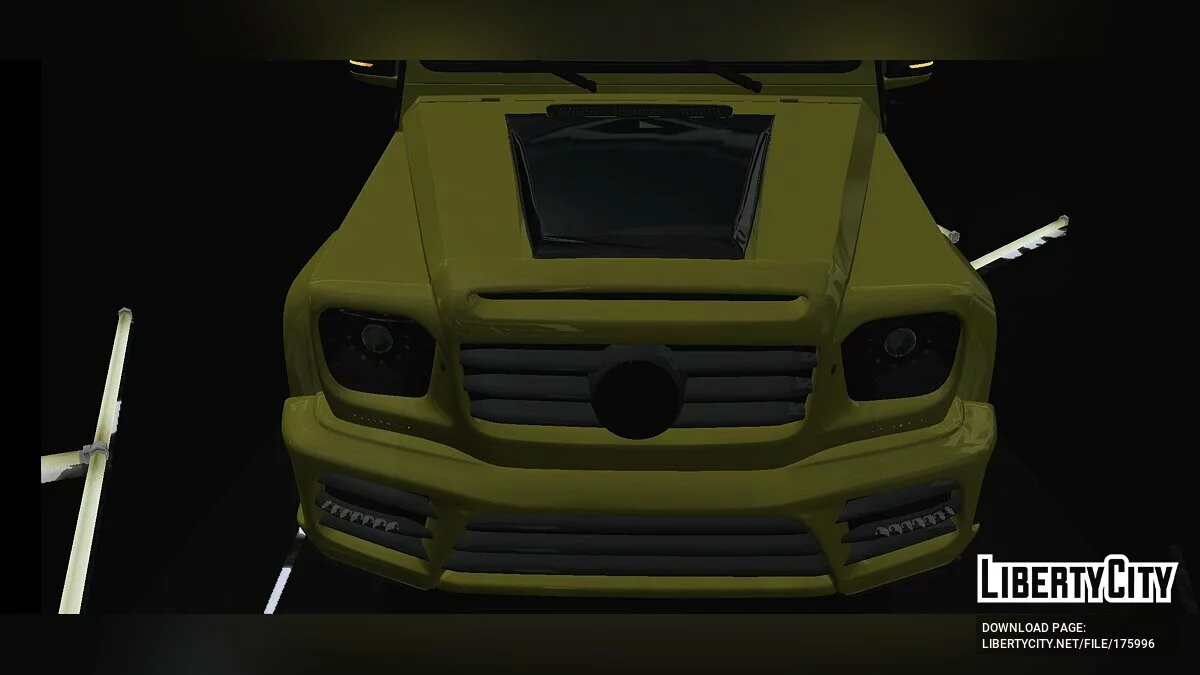 Mercedes-Benz G65 Mansory (тільки DFF) / GTA San Andreas (iOS, Android)