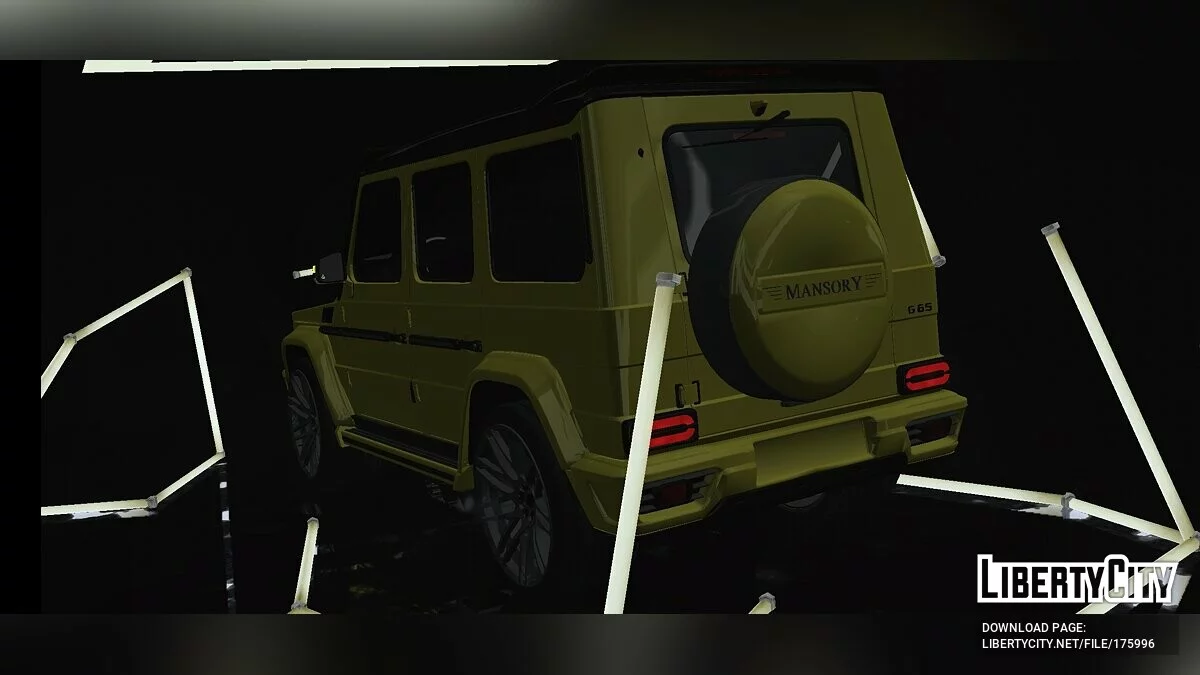 Mercedes-Benz G65 Mansory (тільки DFF) / GTA San Andreas (iOS, Android)