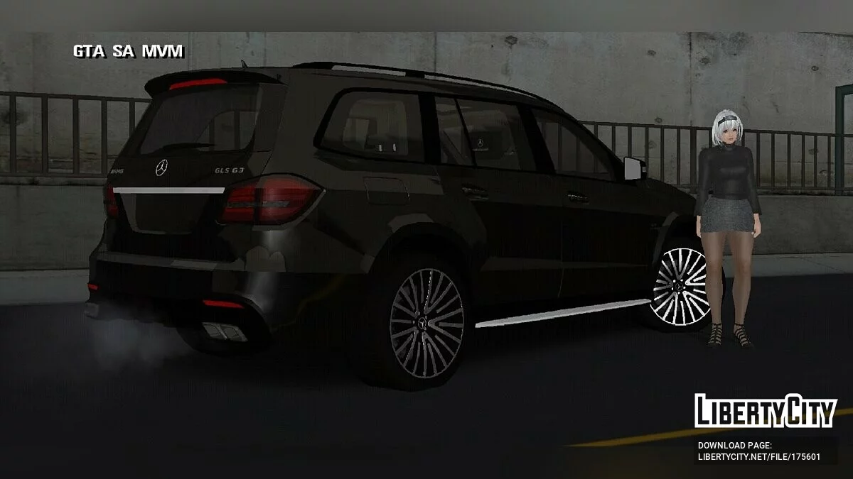 Mercedes-Benz GLS63 AMG / GTA San Andreas (iOS, Android)