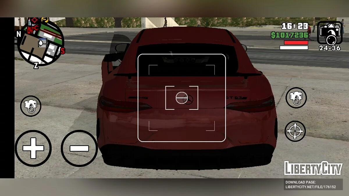 Mercedes Benz GT63s AMG / GTA سان أندرياس (iOS، أندرويد)