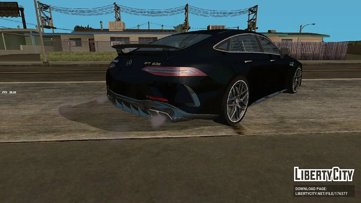 Mercedes-Benz GT63s / GTA San Andreas (iOS, Android)