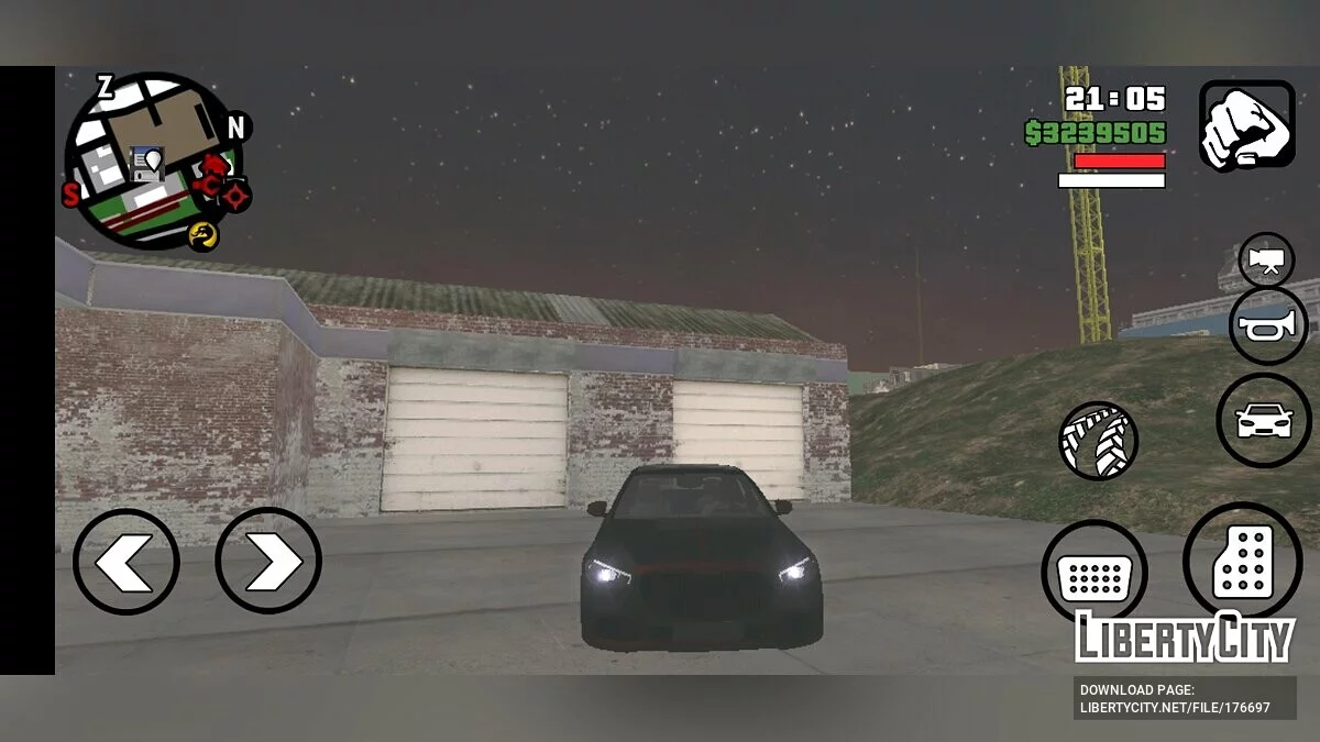 مرسيدس بنز S650 مايباخ 2022 / GTA سان أندرياس (iOS، أندرويد)