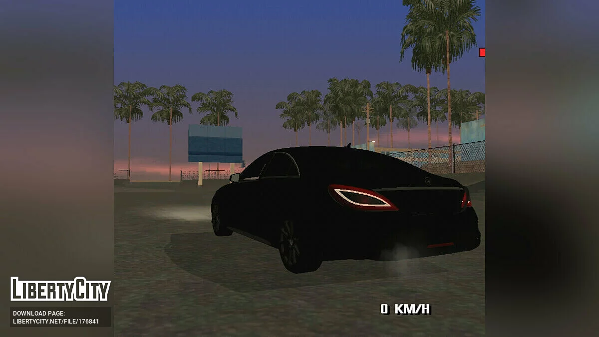 Mercedes CLS 63 AMG / GTA San Andreas (iOS, Android)