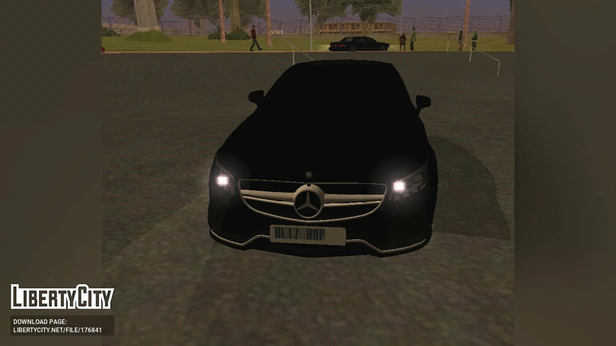 Mercedes CLS 63 AMG / GTA San Andreas (iOS, Android)