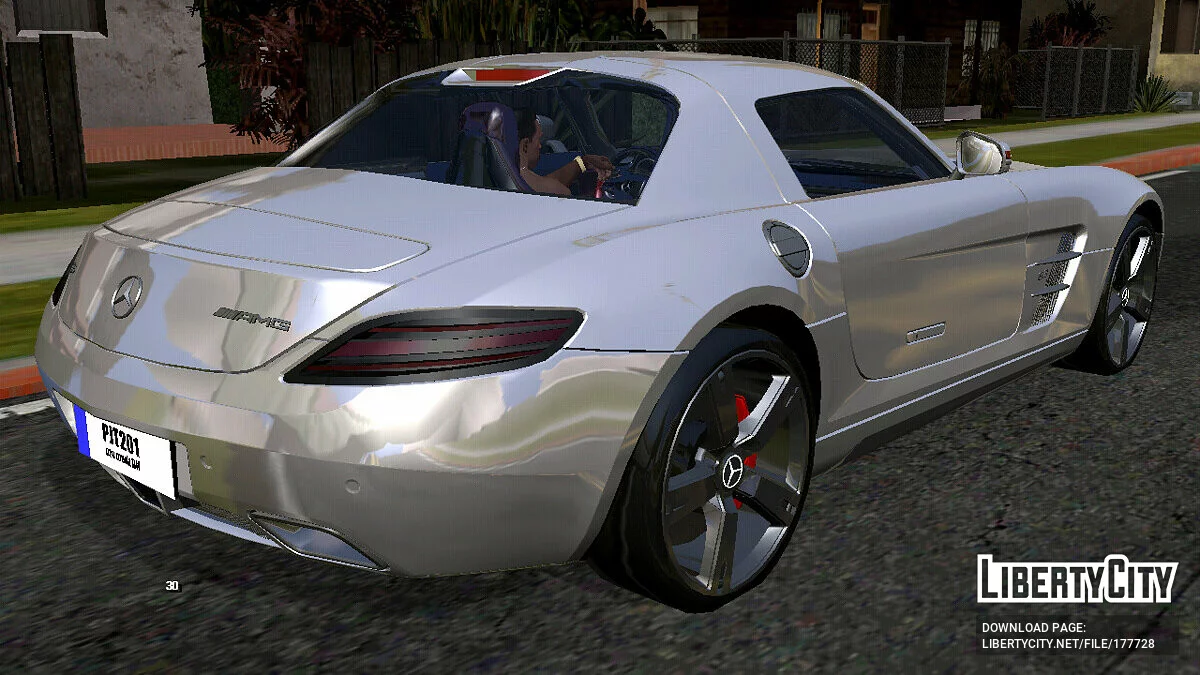 Mercedes-Benz AMG Sls (nur DFF) / GTA San Andreas (iOS, Android)