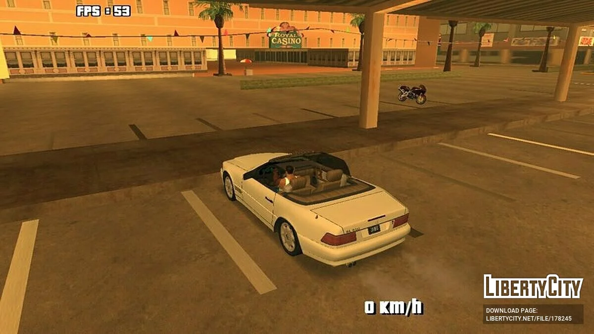 Mercedes-Benz SL500 (DFF only) / GTA San Andreas (iOS, Android)