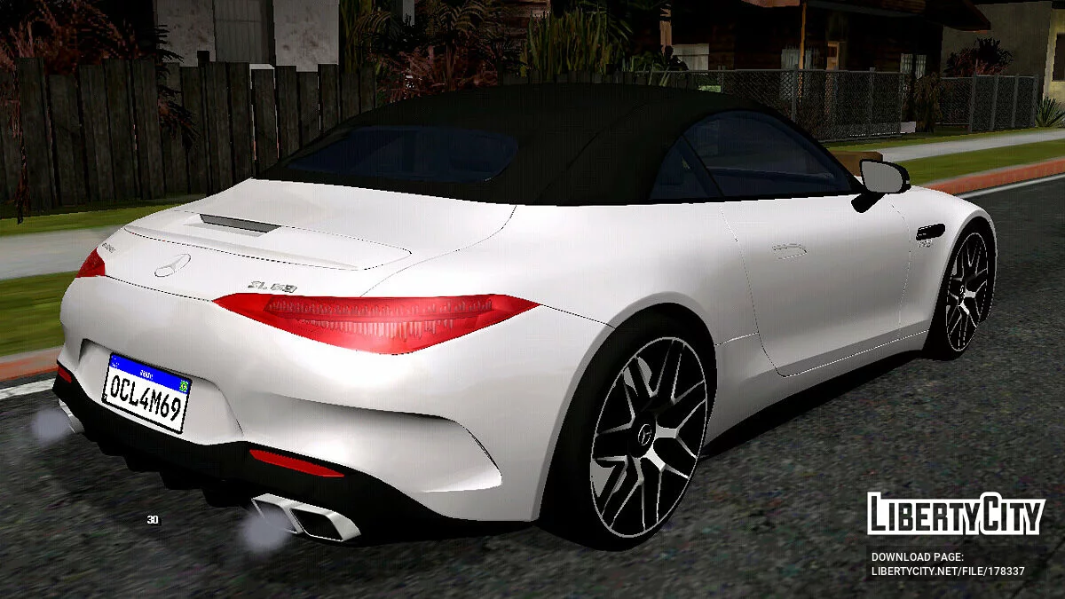 Mercedes-Benz SL63 2022 (hanya DFF) / GTA San Andreas (iOS, Android)