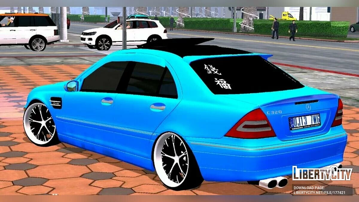 Mercedes-Benz W203 Tuning / GTA San Andreas (iOS, Android)