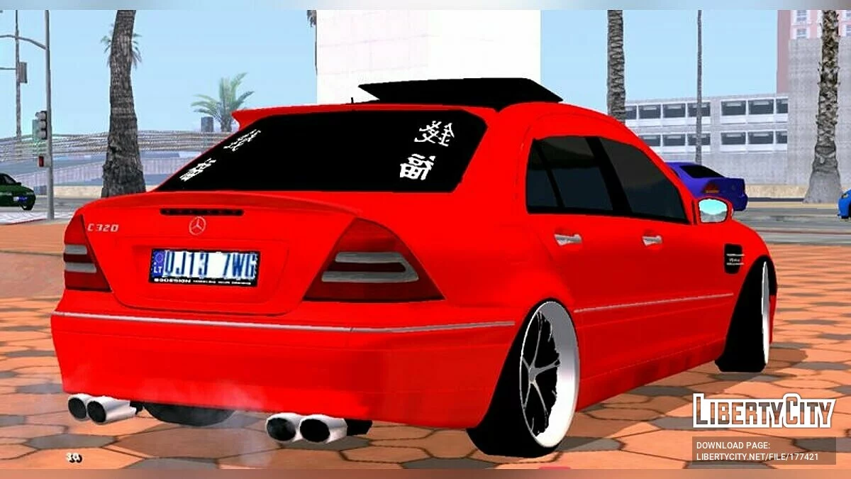 Mercedes-Benz W203 Tuning / GTA San Andreas (iOS, Android)
