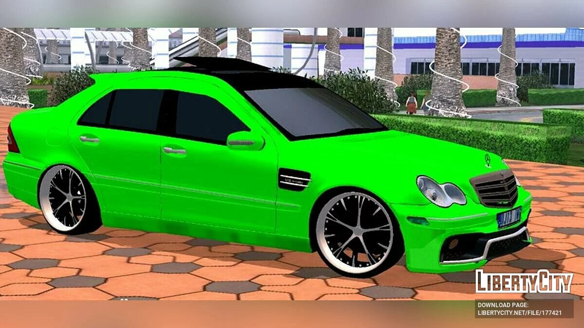Mercedes-Benz W203 Tuning / GTA San Andreas (iOS, Android)