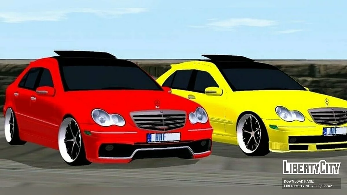 Mercedes-Benz W203 Tuning / GTA San Andreas (iOS, Android)