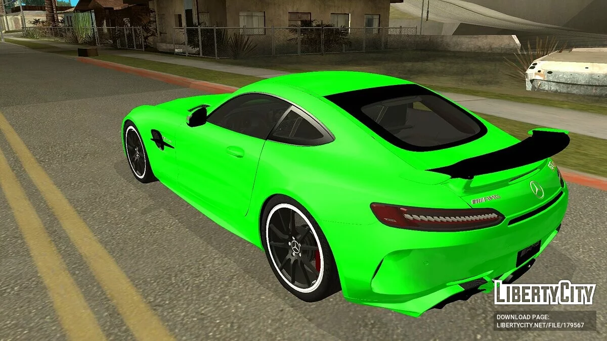 2017 梅赛德斯-奔驰 AMG GT R / GTA San Andreas (iOS, Android)