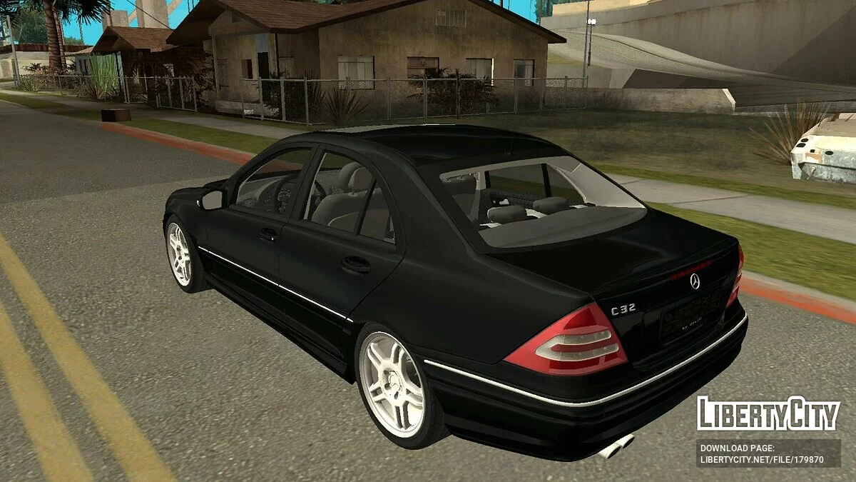 مرسيدس بنز C32 AMG W203 / GTA سان أندرياس (iOS، أندرويد)
