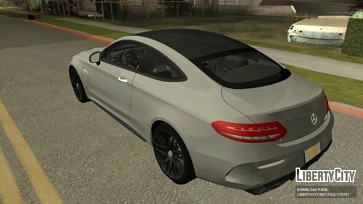 梅赛德斯-奔驰 C63 W205 Coupe / GTA San Andreas (iOS, Android)