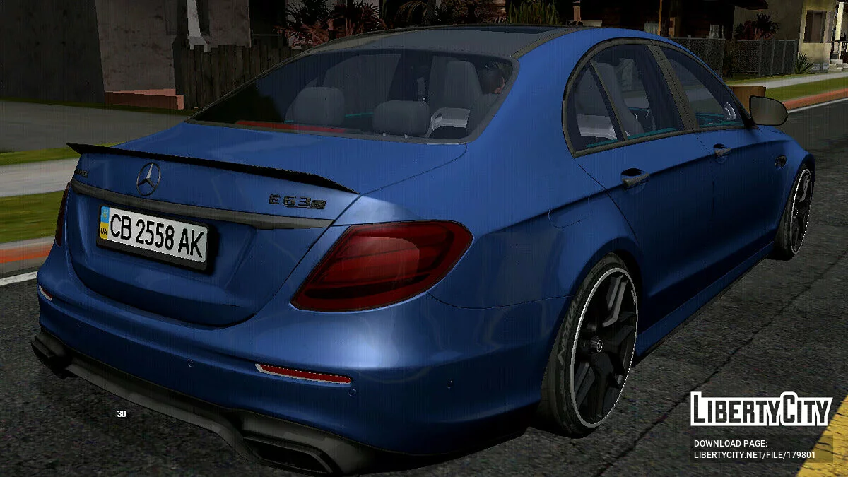 梅赛德斯-奔驰 E63S AMG / GTA San Andreas (iOS, Android)
