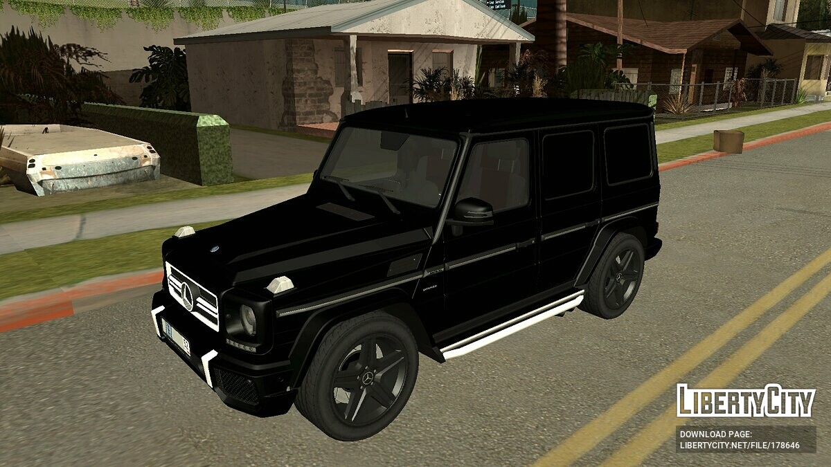 Скачать Mercedes-Benz G65 AMG Для GTA San Andreas (IOS, Android)