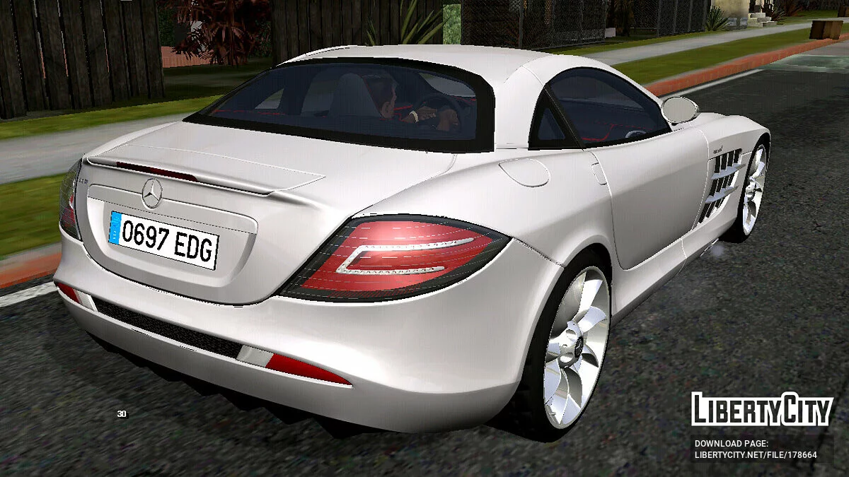 Mercedes-Benz SLR McLaren (apenas DFF) / GTA San Andreas (iOS, Android)